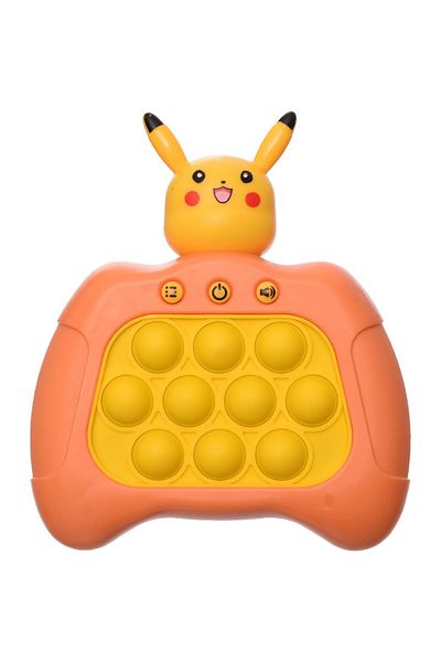 OEM Pop-It Console interactive game, anti-stress, with sounds and lights, Orange