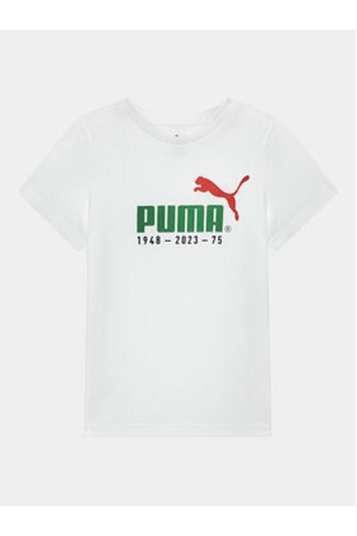 Puma Tricou puma pentru băieți 676825 alb