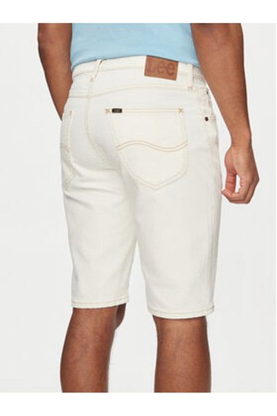 Lee Pantaloni scurți din denim pentru bărbați 112349236 Ecru