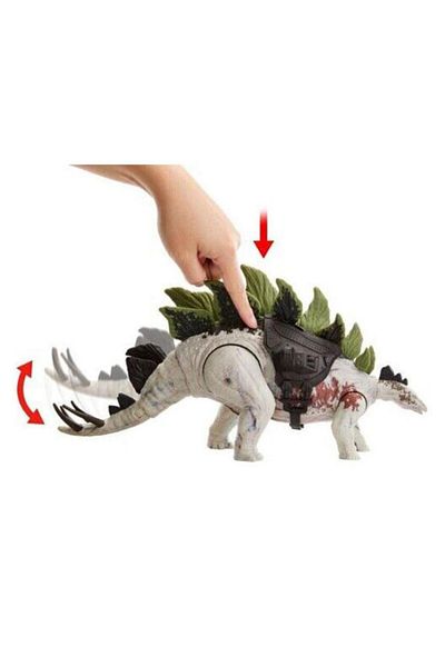 mattel Dinosaur figurine Jurassic World Gigantic Trackers Stegosaurus