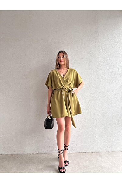 Mooi Butik TEMPLE Tulum 5094 - Yeşil