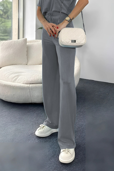 OKULCUBABA Γυναικείο Κομψό Μοντέλο με Ριμπ Τελείωμα