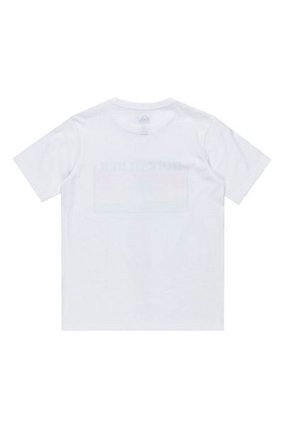 Quiksilver Home Sun Faded Yth Boy White T-Shirt Boy T-Shirt Eqbzt04845