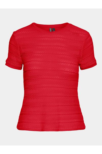 PIECES Women's T-Shirt 17148867 Red