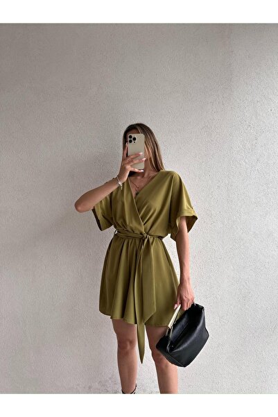 Mooi Butik TEMPLE Tulum 5094 - Yeşil