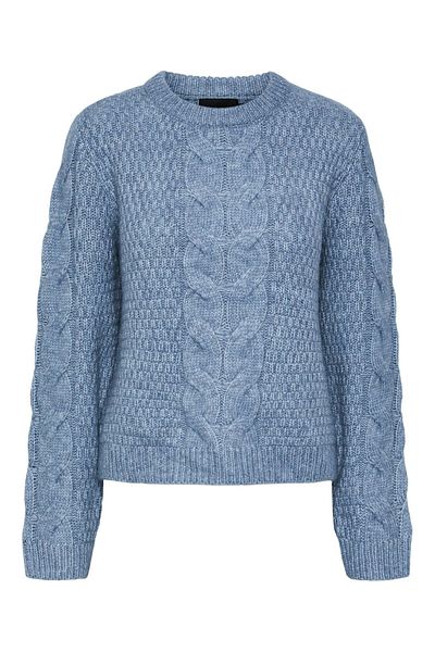 PIECES Women's Sweater 17140372 Blue