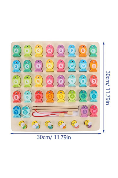 OEM Magnetic fishing game, Montessori, Alphabet and Bees