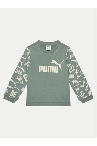 Puma Girl Tracksuit 686284 Green