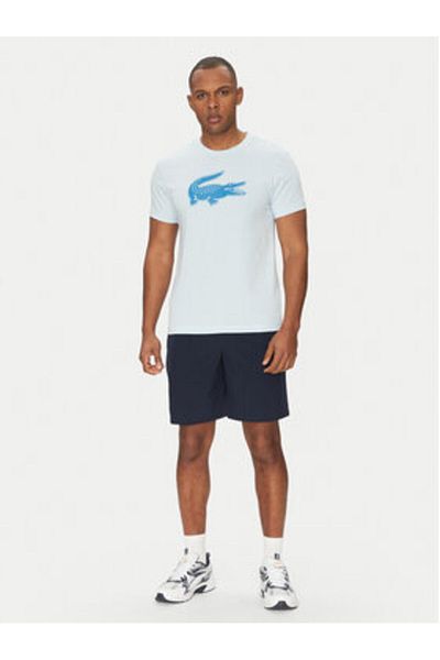 Lacoste Tricou bărbătesc TH2042 Albastru deschis