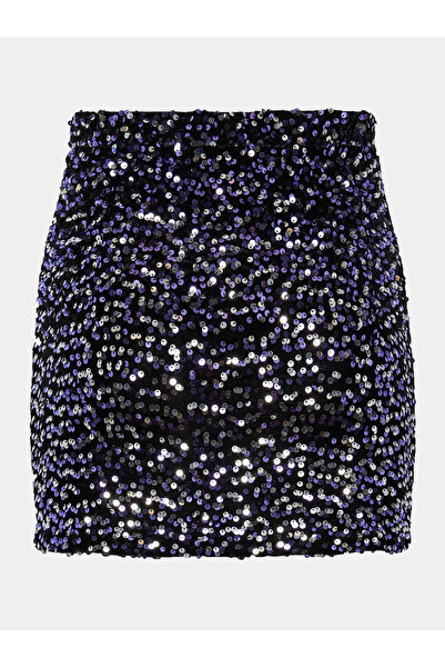 PIECES Fustă mini pentru femei 17143411 Negru