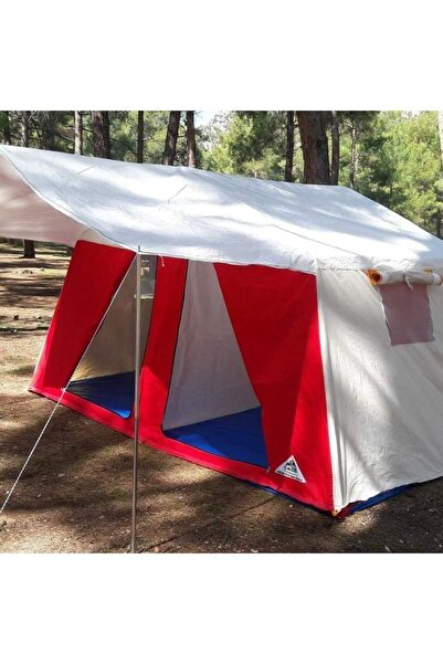 Zey Camping Zeycamping 2 Odalı 4 Mevsimlik 14 M2 Kamp Aile Ormancı Depo Şantiye Dağcı Çadırı 7 Kişilik
