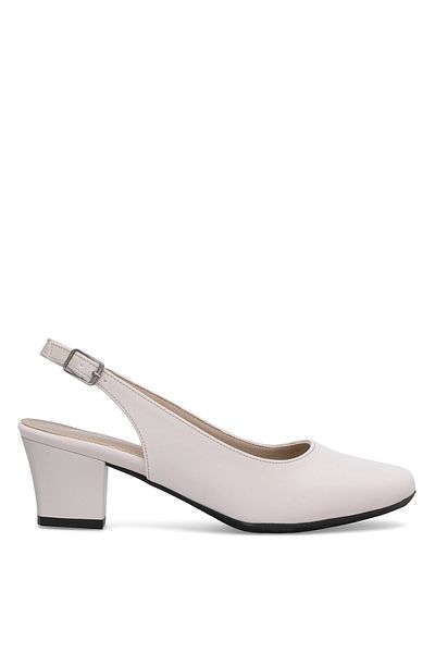 Ayakkabı Fuarı Elite Mst702T Women's Classic Heeled Shoes Tan
