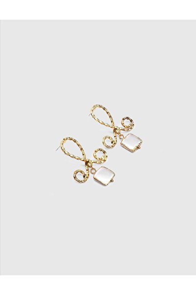 İLVİ Mannora Gold Color Women's Earrings