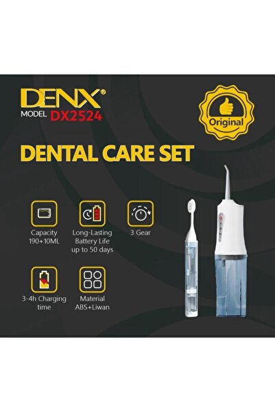 Denx Water flosser + toothbrush