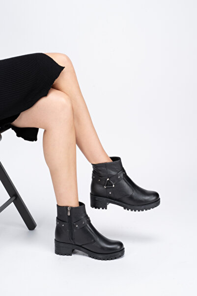 Clara Jones Γυναικείες casual μπότες από γνήσιο δέρμα