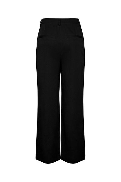 PIECES Pantaloni din material textil pentru femei 17137934 Negru