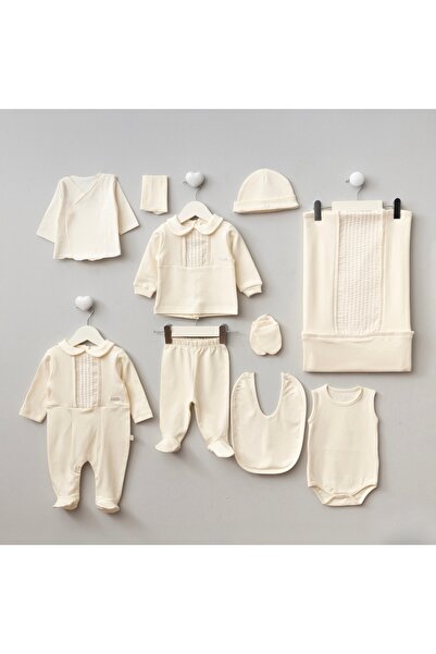 Mert Baby طقم خروج من المستشفى العضوي مكون من 10 قطع من جيمس، مصنوع من القطن ...