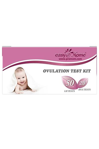 Easy EASY@HOME Ovulation Test Kit – 50 LH Tests + 20 HCG Tests