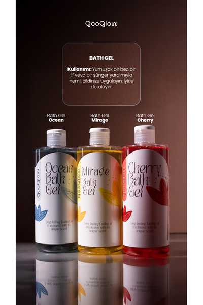 GOOGLOW Kiraz Kokulu Duş Jeli / CHERRY BATH GEL - 400 ml