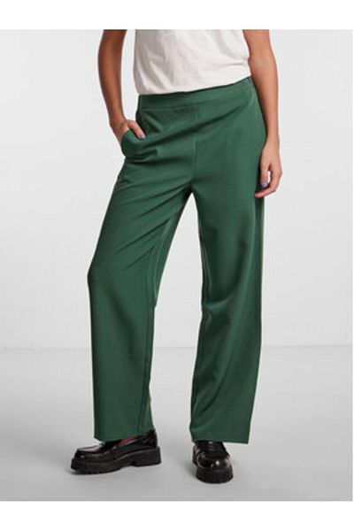 PIECES pieces Women's fabric trousers 17140744 Green