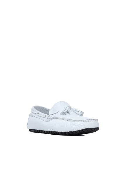 Tamer Tanca Men's Leather Driver Shoes 355 12502 Erk Ayk Y21