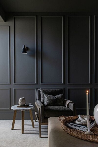 DİECOR Dekoratif Boyanabilir Duvar Çıtası Çift Çerçeve Hazır Kesimli Paket