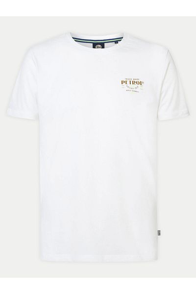 Petrol Industries Tricou bărbătesc M-1040-TSR603 Alb