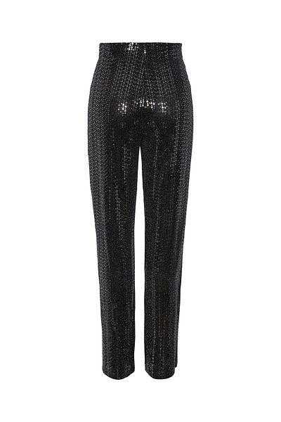 PIECES pieces Women's Fabric Trousers 17143896 Black