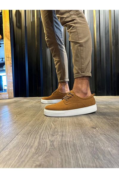 OEM Knack Casual Παπούτσια 077 Tan Suede