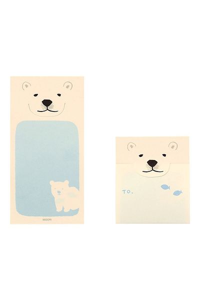 Midori Secret Sticky Notes - Polar Bear