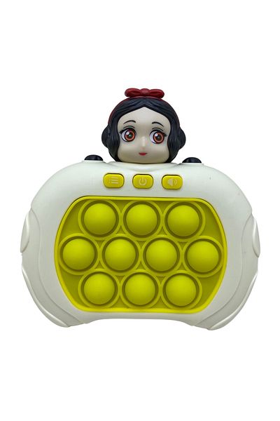 OEM Pop-It Console interactive game, anti-stress, with sounds and lights, Snow White