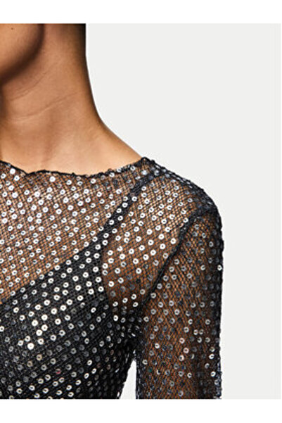 PIECES Bluză de damă 17153282 Argintiu