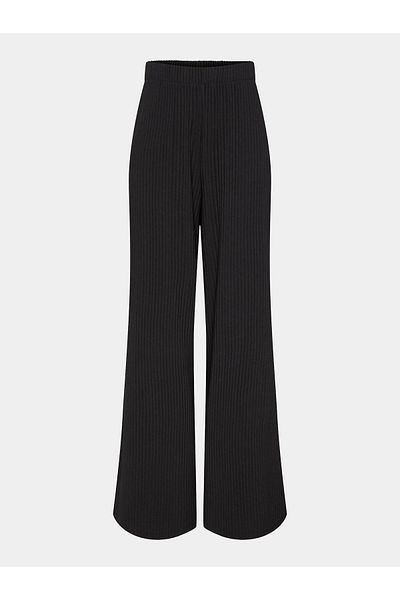PIECES Women's fabric trousers 17144047 Black