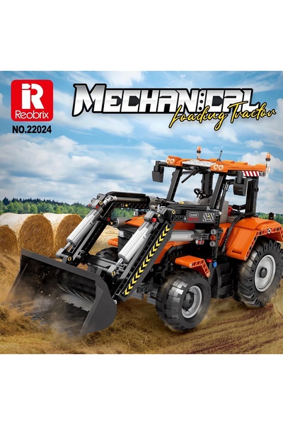 REOBRIX Kepçe Rc Kontrollü, Teknik Blok Yapı Kiti (1496 PARÇA)