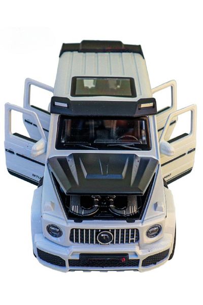 rexa لعبة سيارة مرسيدس بنز الفئة G SUV - معدن مصبوب، حركة سحب للخلف، تصميم واقعي