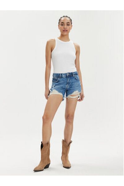 Pepe Jeans Women's Denim Shorts PL801110RH4 Blue