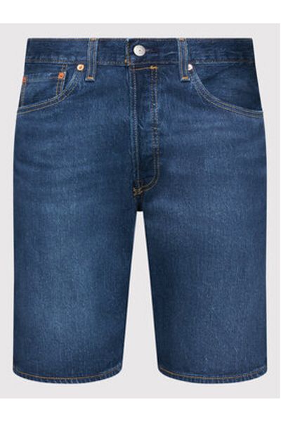 Levi's Pantaloni scurți din denim pentru bărbați levi's 36512 bleumarin