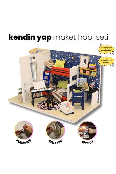 SOFT DIY Miniature Kit |   Miniature Model House |   Space Venue