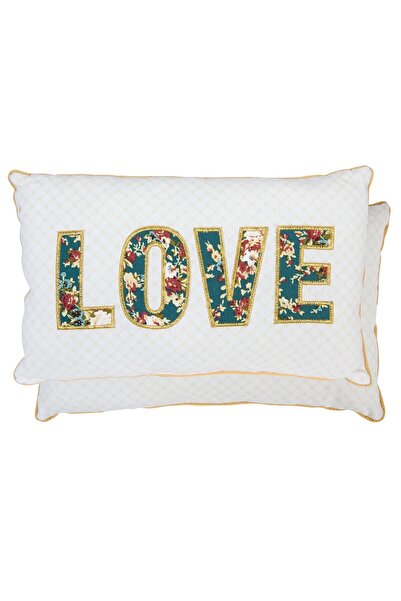 Clayre & Eef Διακοσμητικό Μαξιλάρι Love 33x20 εκ.