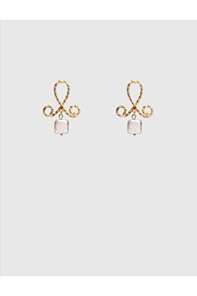 İLVİ Mannora Gold Color Women's Earrings