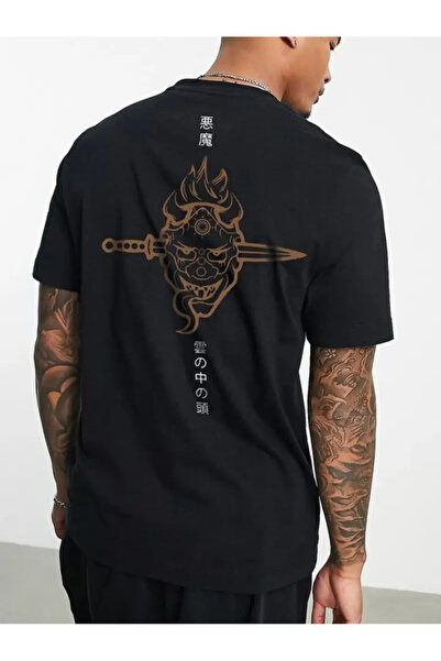AEMİ Unisex Đavo Oversize kroj okrugla kragna T-shirt
