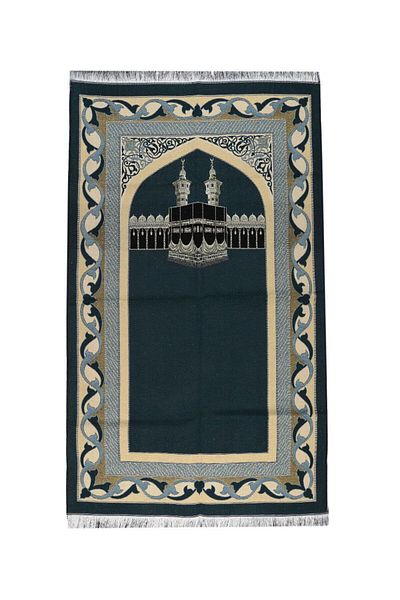 MANASEK Centered Square Bag Cotton Prayer Mat (115 x 67 cm)