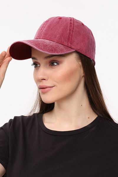 Aghilo - Antique Model Washed Solid Color Unisex Cap 100% Cotton