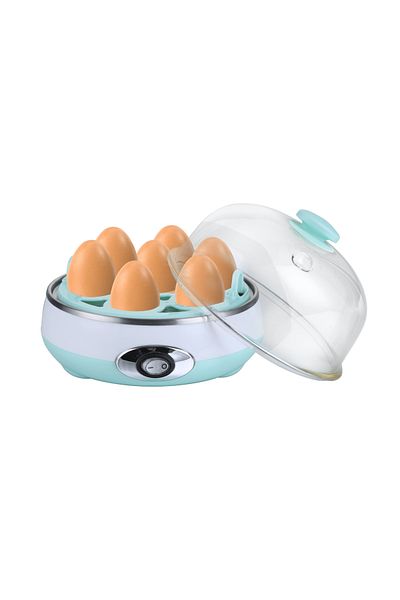sonashi Electrical Egg Boiler - Cooks 7 Eggs At One Time | Stainless-steel Heating Plate With Unbreakable Co