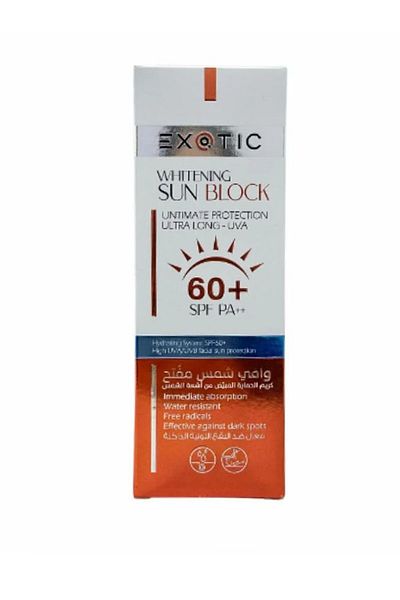 Exotic Exotic Sunscreen Cream SPF60 Whitening 100ml