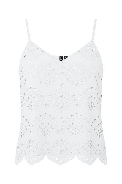 PIECES Women Top 17156563 White