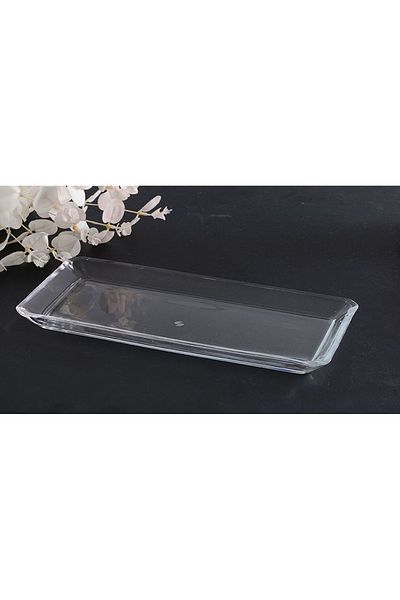 Nextpage Pasabahce 68017 Grace Crystal Tray 29X14 cm