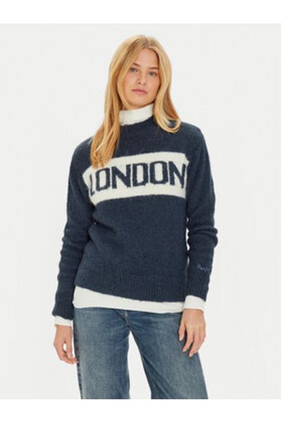 Pepe Jeans Pulover de damă PL702227 Bleumarin