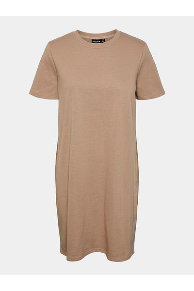 PIECES Women's Casual Dress 17148120 Beige