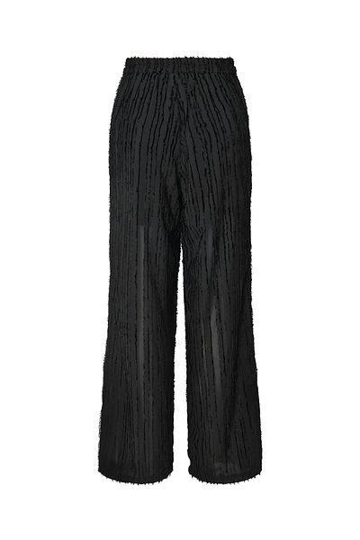 PIECES Women's Fabric Trousers 17157928 Black